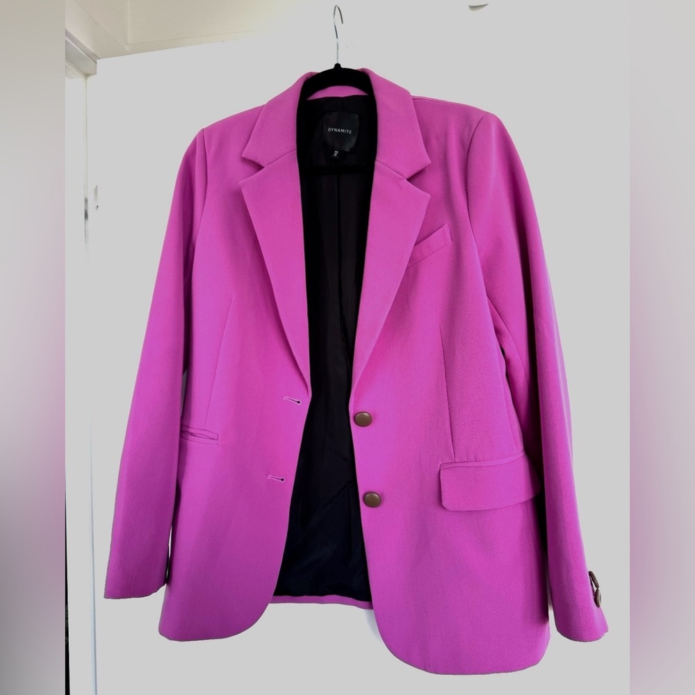 Dynamite Pink Blazer